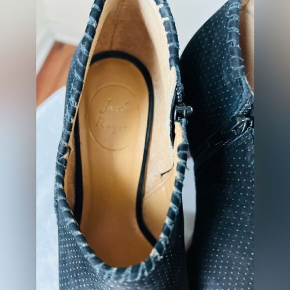 JACK ROGERS OPEN TOE HEELS SIZE 8 - Picture 5 of 7